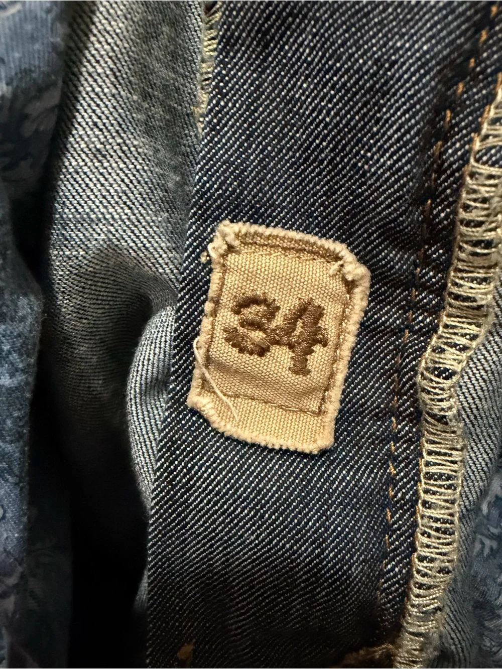 Monarchy Men’s 34/30 Vintage Y2K Straight Leg Relaxed Denim Jeans 100% Cotton 13